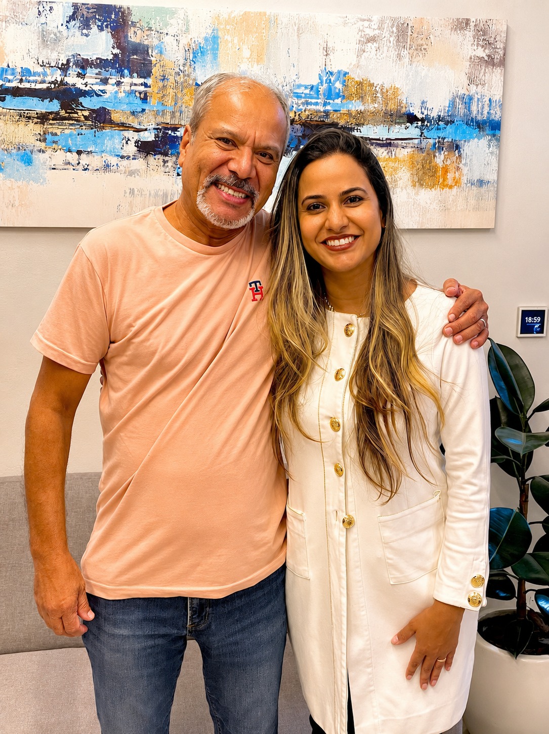 Paciente de Implante Dentário com a Dra. Pollyany Policarpo